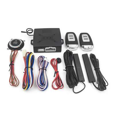 Owo Way Car Alarm System with Engine Start LCD Remote Control Key  ST9008